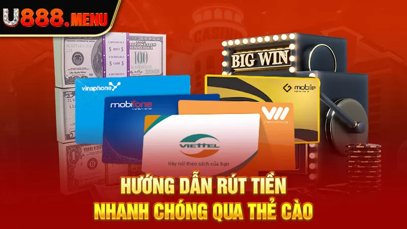 Hướng dẫn rút tiền nhanh chóng qua thẻ cào