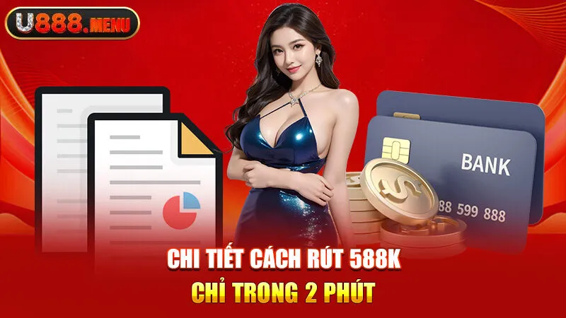 Chi tiết cách rút 588k chỉ trong 2 phút